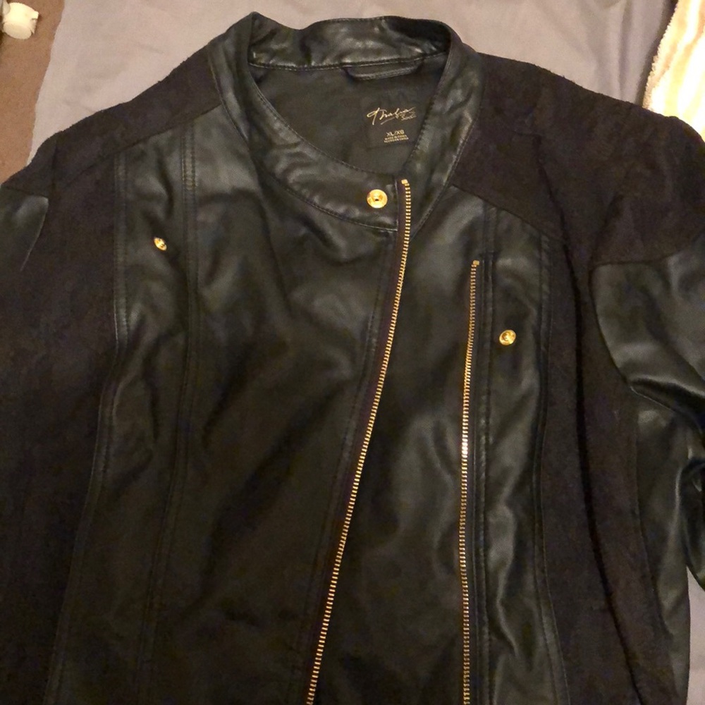 Faux Leather Thalia Sodi Jacket